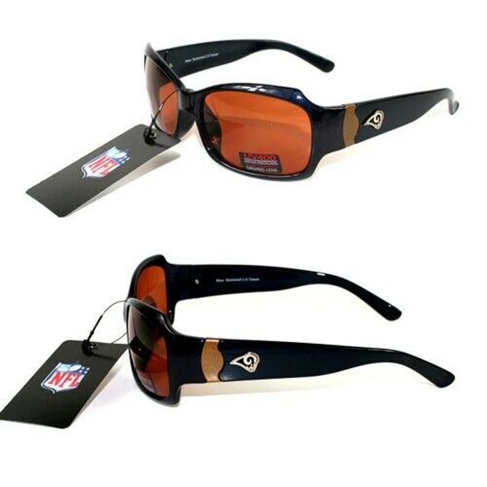NFL Sunglasses Los Angeles Rams Mens Team Block Logo UV Protection Unisex